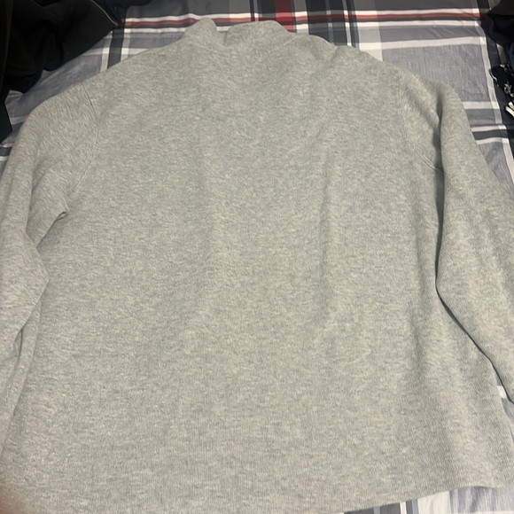 Men’s Ralph Lauren Light Gray Quarter Zip Sweater! - Picture 5 of 5